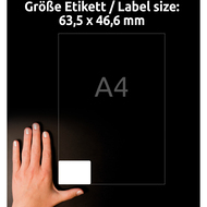Avery Zweckform Etiketten, C6080-10, 63.5 x 46.6 mm, 10 Blatt - 4004182060803_04_ow