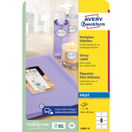 Avery Zweckform Etiketten, C6081-10, 88.9 x 63.5 mm, 10 Blatt - 4004182060810_05_ow