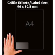 Avery Zweckform Etiketten, J4722_25, 96 x 50.8 mm, 25 Blatt - 4004182047224_04_ow
