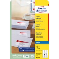 Avery Zweckform Etiketten, J8159_25, 63.5 x 33.9 mm, 25 Blatt - 4004182235331_05_ow