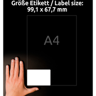 Avery Zweckform Etiketten, L7765-40, 99.1 x 67.7 mm, 40 Blatt - 4004182230244_04_ow