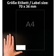 Avery Zweckform Etiketten, LR3475-10, 70 x 36 mm, 10 Blatt - 4004182334751_04_ow
