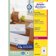 Avery Zweckform Etiketten, LR7160100, 63.5 x 38.1 mm, 100 Blatt - 4004182651605_05_ow
