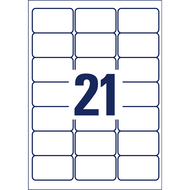 Avery Zweckform Etiketten, LR7160100, 63.5 x 38.1 mm, 100 Blatt - 4004182651605_06_ow