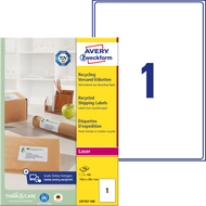 Avery Zweckform Etiketten, LR7167100, 199.6 x 289.1 mm, 100 Blatt - 4004182651650_01_ow