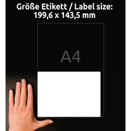 Avery Zweckform Etiketten wiederablösbar, L4734REV-100, 199.6 x 143.5 mm, 100 Blatt - 4004182433324_04_ow
