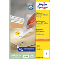 Avery Zweckform Etiketten wiederablösbar, L4735REV_100, 210 x 297 mm, 100 Blatt - 4004182433331_05_ow
