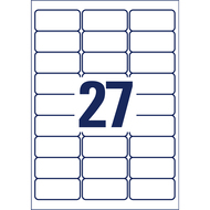 Avery Zweckform Etiketten wiederablösbar, L4737REV-65, 63.5 x 29.6 mm, 65 Blatt - 4004182347904_03_ow