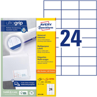 Avery Zweckform étiquettes, 3474-200, 70 x 37 mm, 220 feuilles - 4004182249512_01_ow