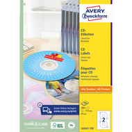 Avery Zweckform étiquettes CD, L6043-100, 117 mm, 100 feuilles - 4004182036549_05_ow