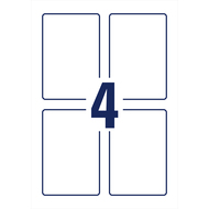 Avery Zweckform Support étiquettes, 8001-20, 120 x 80 mm, 20 feuilles - 4004182334980_05_ow