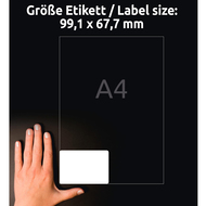 Avery Zweckform étiquettes imperméables, L4715-20, 99.1 x 67.7 mm, 20 feuilles - 4004182048344_03_ow