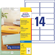 Avery Zweckform étiquettes, J8563-25, 99.1 x 38.1 mm, 25 feuilles - 4004182235355_01_ow