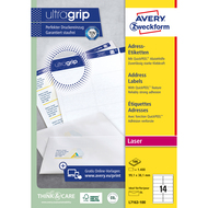 Avery Zweckform etiquettes, L7163-100, 99.1 x 38.1 mm, 100 feuilles - 4004182471630_05_ow