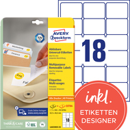 Avery Zweckform étiquettes repositionnable, L6025REV_25, 63.5 x 46.6 mm, 30 feuilles - 4004182060254_01_ow