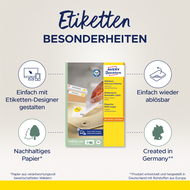 Avery Zweckform étiquettes repositionnable, L6025REV_25, 63.5 x 46.6 mm, 30 feuilles - 4004182060254_02_ow