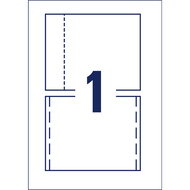 Avery Zweckform jaquette CD, C32250-25, 151 x 118 mm, 25 feuilles - 4004182242834_06_ow