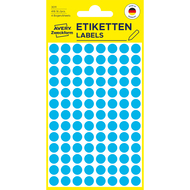 Avery Zweckform pastilles de couleur, 3011Z, 8 mm, bleu - 4004182030110_01_owiba
