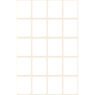 Avery Zweckform Vielzwecketiketten, 3043, 22 x 18 mm, weiss - 4004182030431_02_ow