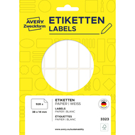 Avery Zweckform Vielzwecketiketten, 3323, 38 x 14 mm, weiss - 4004182033234_01_owiba