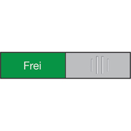Berec Design Türschild Frei-Besetzt, deutsch, 102 x 27,4 mm, 1 Stück - 7640106621988_01_ow