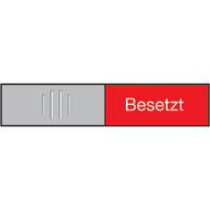 Berec Design Türschild Frei-Besetzt, deutsch, 102 x 27,4 mm, 1 Stück - 7640106621988_02_ow