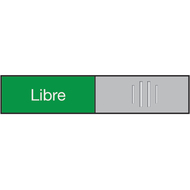 Türschild Libre-Occupé, französisch