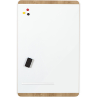 Berec Design Whiteboard Holz NAT6421, 100 x 150 cm, lackiert - 7640106625290_02_ow