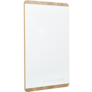 Berec Design Whiteboard Holz NAT6421, 100 x 150 cm, lackiert - 7640106625290_03_ow