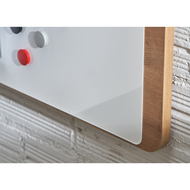 Berec Design Whiteboard Holz NAT6421, 100 x 150 cm, lackiert - 7640106625290_04_ow