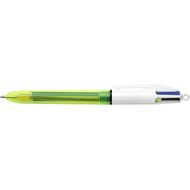 stylo-bille Fluo, 4 couleurs