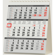 3-Monats-Tischkalender 2026 Delta