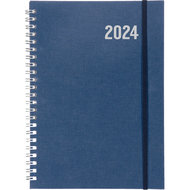 BIELLA Agenda Budget 2024 809801020024 noir, 1J/P, 14,5x20,5cm - Ecomedia AG