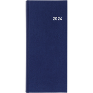 BIELLA Agenda Budget 2024 809801020024 noir, 1J/P, 14,5x20,5cm