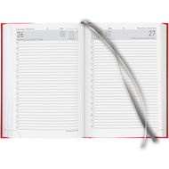Biella Agenda 2026 Executive, A5, 1 Tag / Seite, rot - 7611365523849_02_ow