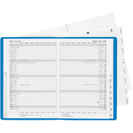 Biella Agenda 2026 Istanbul, Ladyplaner, 1 Monat / 2 Seiten, blau - 7611365527007_02_ow