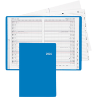Biella Agenda 2026 Istanbul, Ladyplaner, 1 Monat / 2 Seiten, blau - 7611365527007_03_ow