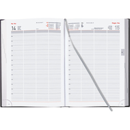 Biella Agenda 2026 Quattro, A4, 1 Tag / Seite, schwarz - 7611365523726_02_ow
