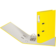 Biella classeur Plasticolor, A4, 4 cm, jaune - 7611365200658_01_ow