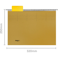 Biella Hängemappen Original, 25 cm, braun, 1 Stück - 7611365301294_05_ow