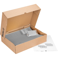 Biella Hängemappen-Set, 25 cm, braun, 25 Stück - 7611365250417_06_ow