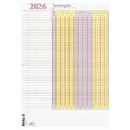 Jahresplaner 2026 Jumboplan, 2 Stück