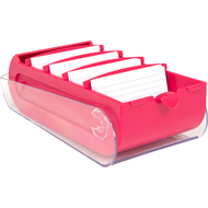 Biella Karteikartenbox Bunny Box, A8, pink - 7611365491025_03_ow