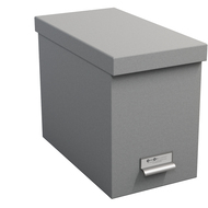 Bigso Box of Sweden boîte pour dossiers suspendus, carton, gris - 7330061944412_01_ow