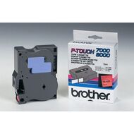 Brother P-Touch Band TX-451, 24 mm, schwarz auf rot