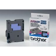 Brother P-Touch Band TX-531, 12 mm, schwarz auf blau