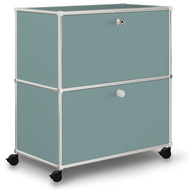 Caddy / Corps de bureau VEROM, 1 tiroir, 1 porte à charnière, menthe - 7630006773108_01_owiba