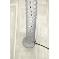 Canal de câble Tarys, vertical, 130 cm, argenté