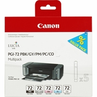CLI-72PBK/GY/PC/PM/CO cartouches d'encre multipack