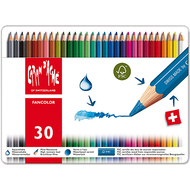 crayons de couleur Fancolor, boîte de 30